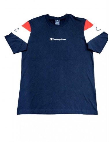 CHAMPION Crewneck T-Shirt AZUL MARINO
