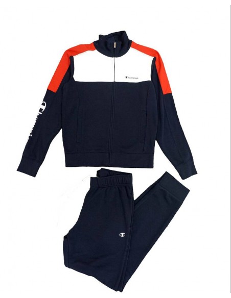 CHAMPION Full Zip Suit AZUL MARINO