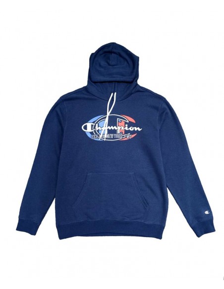 CHAMPION Hooded Sweatshirt AZUL MARINO