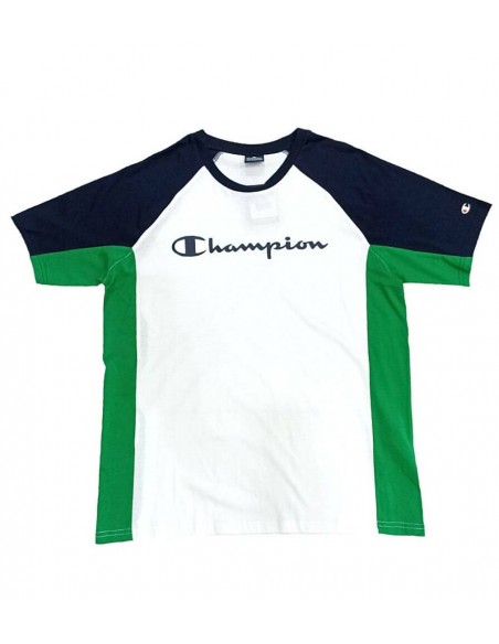 CHAMPION Crewneck T-Shirt AZUL MARINO