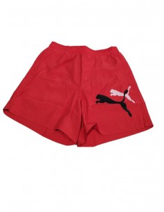 PUMA-ESS+ LOGO POWER Cat Woven Shorts 5-11