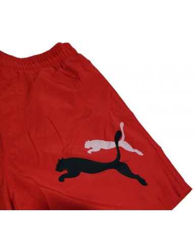 PUMA-ESS+ LOGO POWER Cat Woven Shorts 5-11