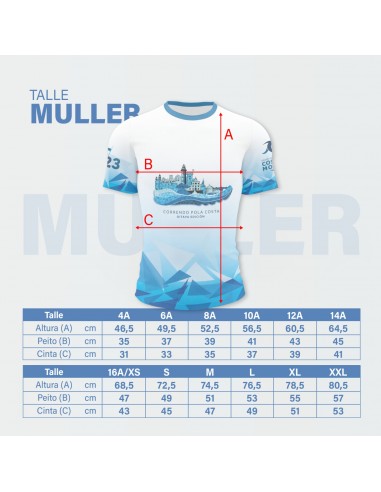 Camiseta Correndo pola Costa da Morte 2023