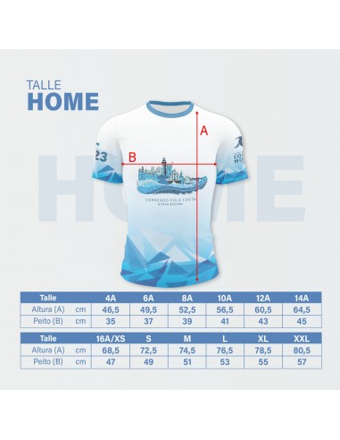 Camiseta Correndo pola Costa da Morte 2023...