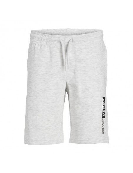 Pantalón corto JACK & JONES JPSTNEO SWEAT SHORTS JNR 12225256 BLANCO Blanco
