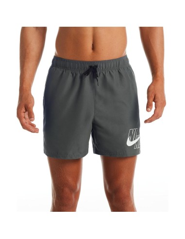 Bañador NIKE 'Nike Swim Men''s Logo Lap 5 Volley Short' NESSA566 018 Gris