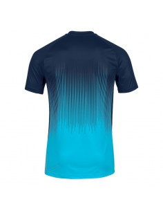 JOMA-CAMISETA MANGA CORTA TIGER IV TURQUESA FLÚOR MARINO 2