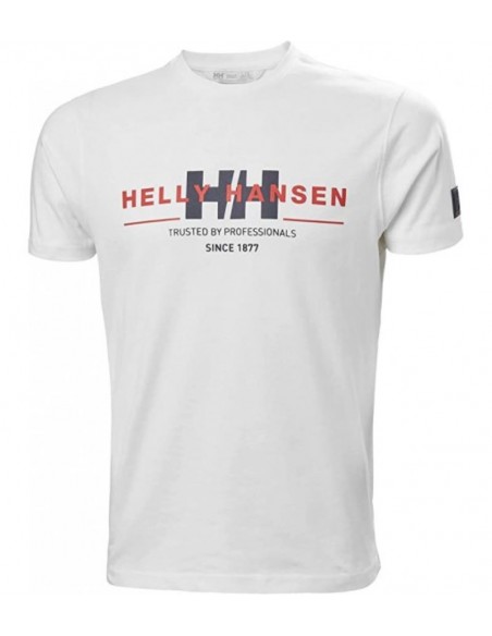 Camiseta HELLY HANSEN RWB GRAPHIC T SHIRT 53763 001 Blanco