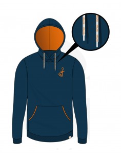 (12-M) FRANCISCANAS SUDADERA CAPUCHA 2