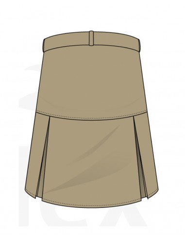 (2-10)FRANCISCANAS FALDA UNIFORME