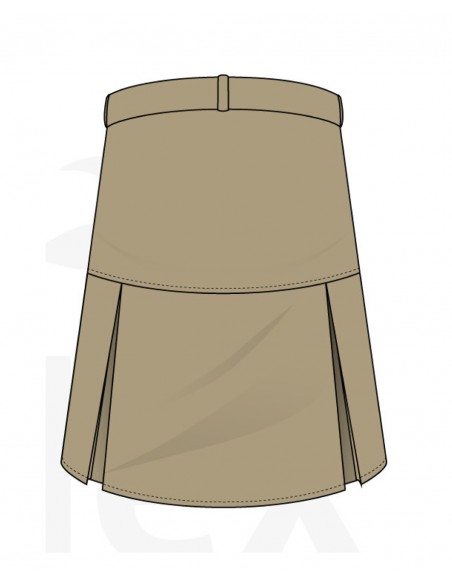 (2-10)FRANCISCANAS FALDA UNIFORME