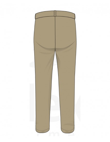 ( 2-10 ) FRANCISCANAS PANT. UNIFORME CHICA