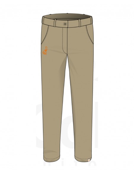 ( 2-10 ) FRANCISCANAS PANT. UNIFORME CHICA