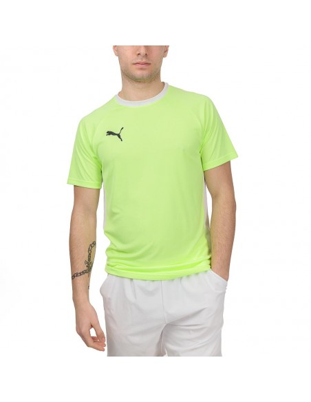 Camiseta PUMA TEAMLIGA PADEL 931832 01 Amarillo
