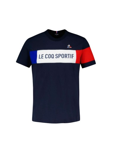 Camiseta LE COQ SPORTIF TRI TEE SS Nº1 M SKY CAPTAIN 2310010 Marino