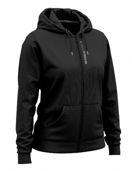 Sudadera NOPUBLIK SPORT HOODY CAPUCHE ZIPPE FEMME NPK EMY GRIS FONCE ASS COPO UNIT CR 2N 16 1 6 Gris