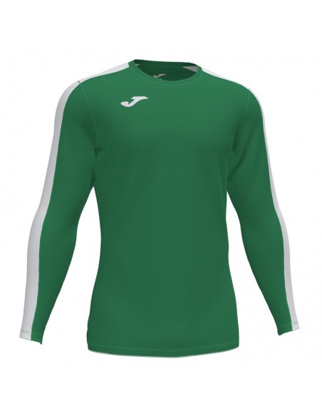 JOMA-CAMISETA ACADEMY VERDE-BLANCO M/L