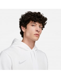 Chaqueta NIKE NIKE M FLC PARK20 PO HOODIE CW6894 101 Blanco 2