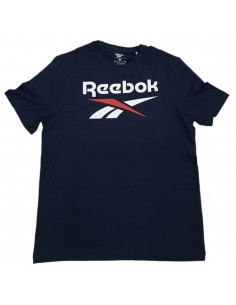 Camiseta Manga Corta Azul REEBOK IDENTITY BIG LOGO TEE...