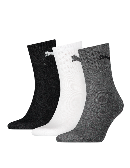 Calcetín PUMA PUMA SHORT CREW 3P UNISEX 231011001 882 Gris