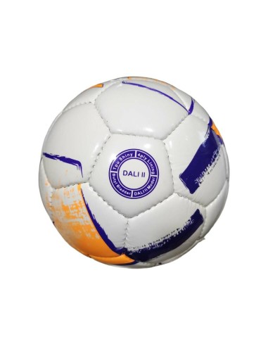 Balon Futbol JOMA-BALÓN DALI II BLANCO NARANJA FLÚOR MORADO-400649-214
