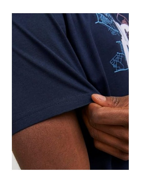 Camiseta JACK & JONES JCOMAP LOGO TEE SS 12252376 MARINO Marino