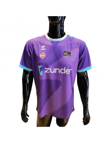 CAMISETA ZUNDER PALENCIA MANGA CORTA HUMMEL ACB LIGA ENDESA JR.