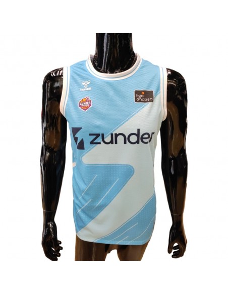 CAMISETA ZUNDER PALENCIA HUMMEL ACB LIGA ENDESA SIN MANGAS SR.