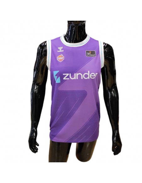 CAMISETA ZUNDER PALENCIA HUMMEL ACB LIGA ENDESA SIN MANGAS JR.