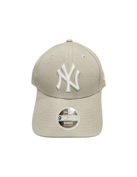 Gorra beig NEW ERA league beig mujer