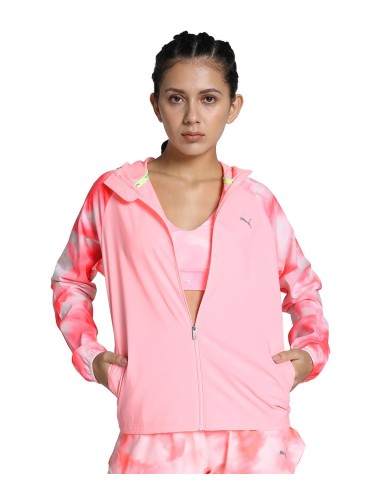 PUMA RUN FAVORITE AOP WOVEN JKT W