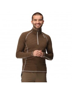 Camiseta Manga Corta REGATTA-Yonder-RMT172 4G9-MARRON