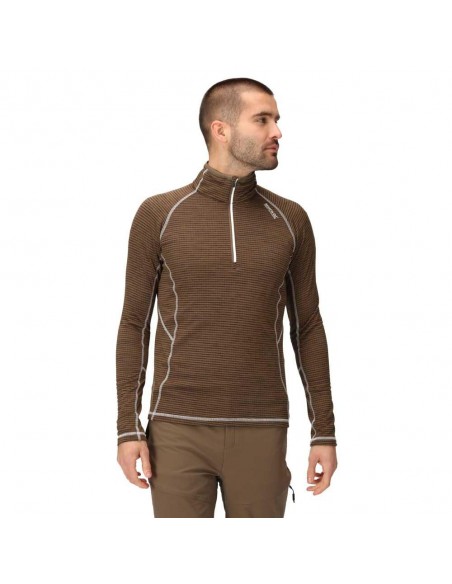 Camiseta Manga Corta REGATTA-Yonder-RMT172 4G9-MARRON