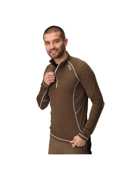 Camiseta Manga Corta REGATTA-Yonder-RMT172 4G9-MARRON