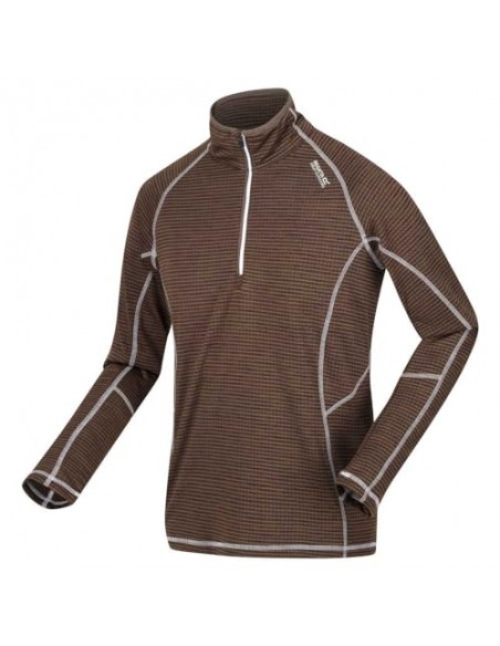 Camiseta Manga Corta REGATTA-Yonder-RMT172 4G9-MARRON