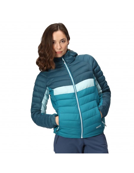 Cazadora REGATTA-Womens Harrock II-RWN272 FDY-VERDE CLARO