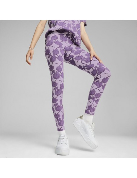 PUMA LEGGIN GRAPE MIST NIÑA