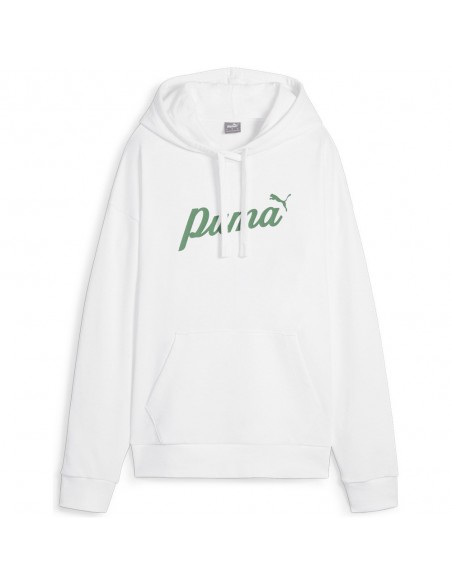 SUDADERA MUJER PUMA ESS+ SCRIPT HOODIE T 679348-02