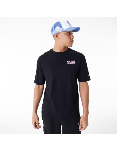 Camieta NEW ERA MLB WORDMARK OS TEE NEYYAN 60435524 Negro