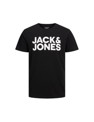 Camiseta JACK & JONES JJECORP LOGO TEE 12151955 NEGRO Negro