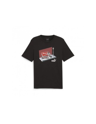 Camiseta PUMA GRAPHIC SNEAKER BOX TEE 680175 01 Negro