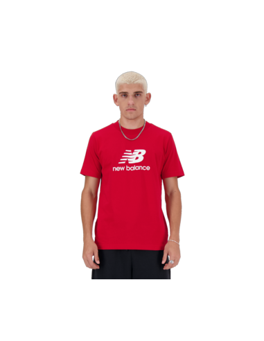 Camiseta NEW BALANCE SPORT ESSENTIALS LOGO T-SHIRT MT41502 TRE Rojo
