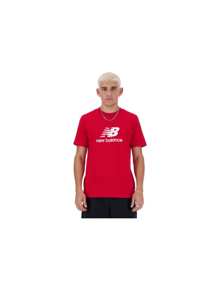 Camiseta NEW BALANCE SPORT ESSENTIALS LOGO T-SHIRT MT41502 TRE Rojo