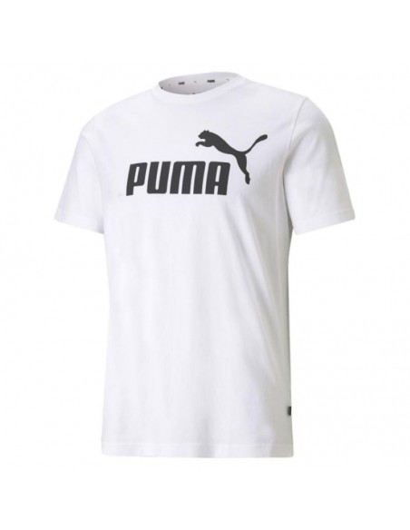 Camiseta PUMA ESS LOGO TEE 586666 02 Blanco