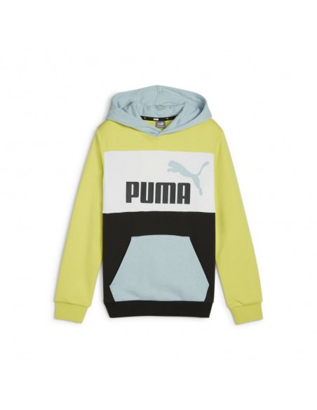 PUMA SUDADERA ESS BLOCK HOODIE TR