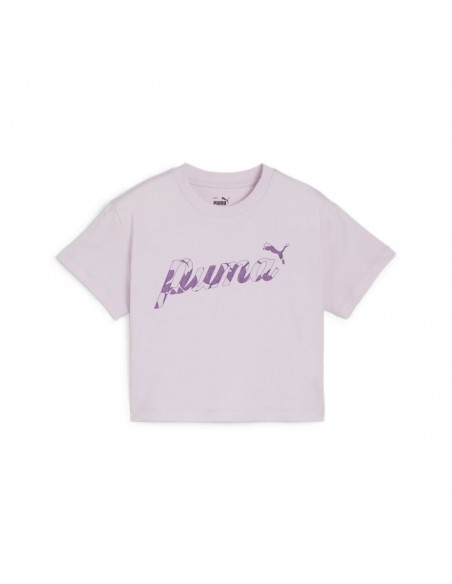 PUMA CAMISETA BLOSSOM GRAPE NIÑA
