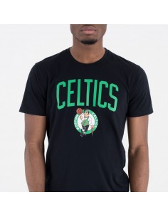Camiseta NEW ERA NOS NBA REGULAR TEE BOSCEL 60505459 Negro 2
