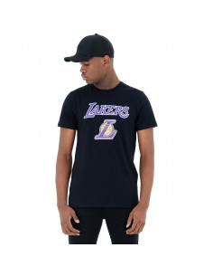 Camiseta NEW ERA NOS NBA REGULAR TEE LOSLAK 60416756 Negro