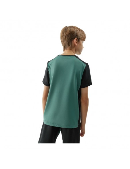 Camiseta sin mangas 4F TSHIRT FNK M693-NIÑO-41S-VERDE