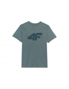 Camiseta manga corta 4F TSHIRT M1317-HOMBRE-44S-VERDE